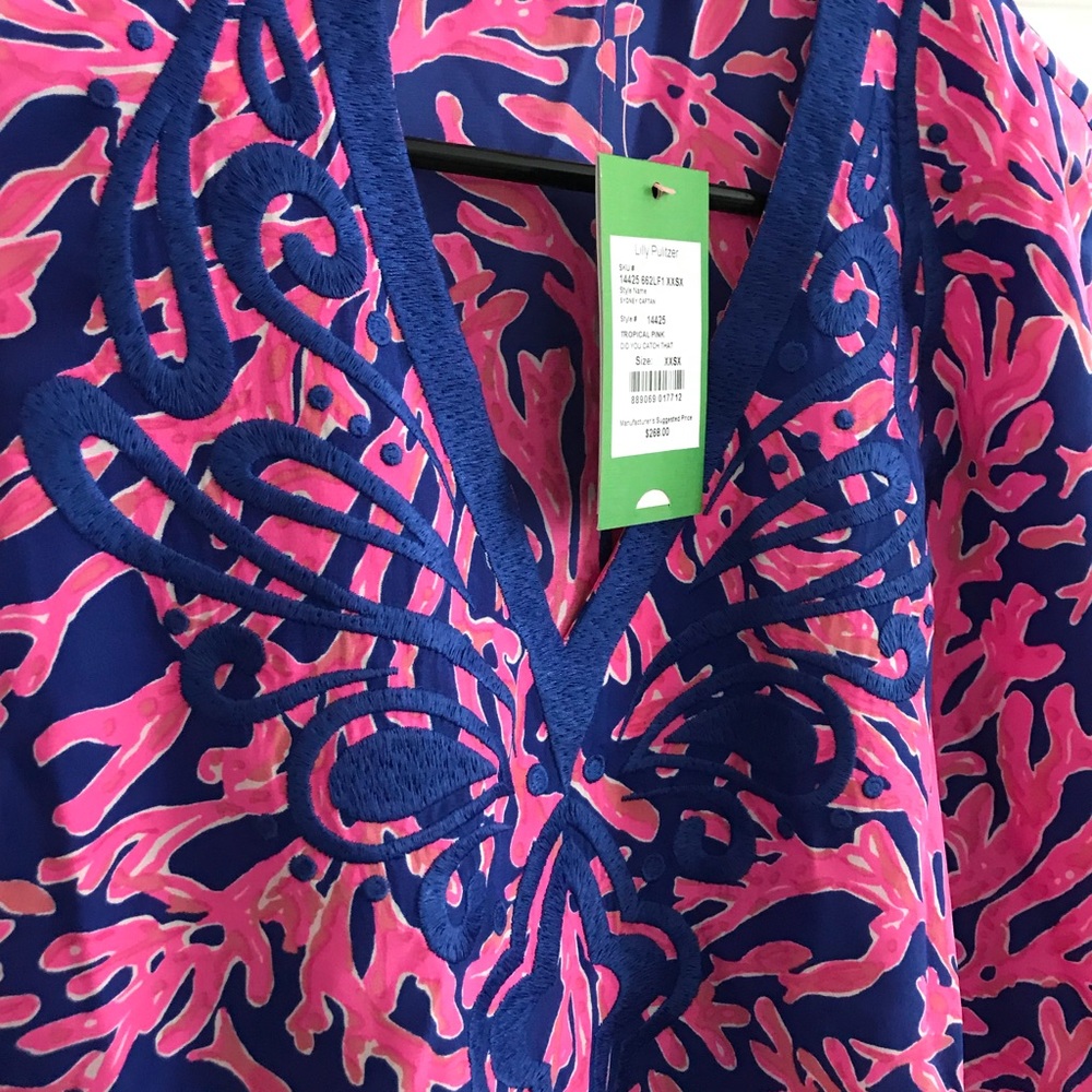 NWT Lilly Pulitzer coverup Did you Catch That